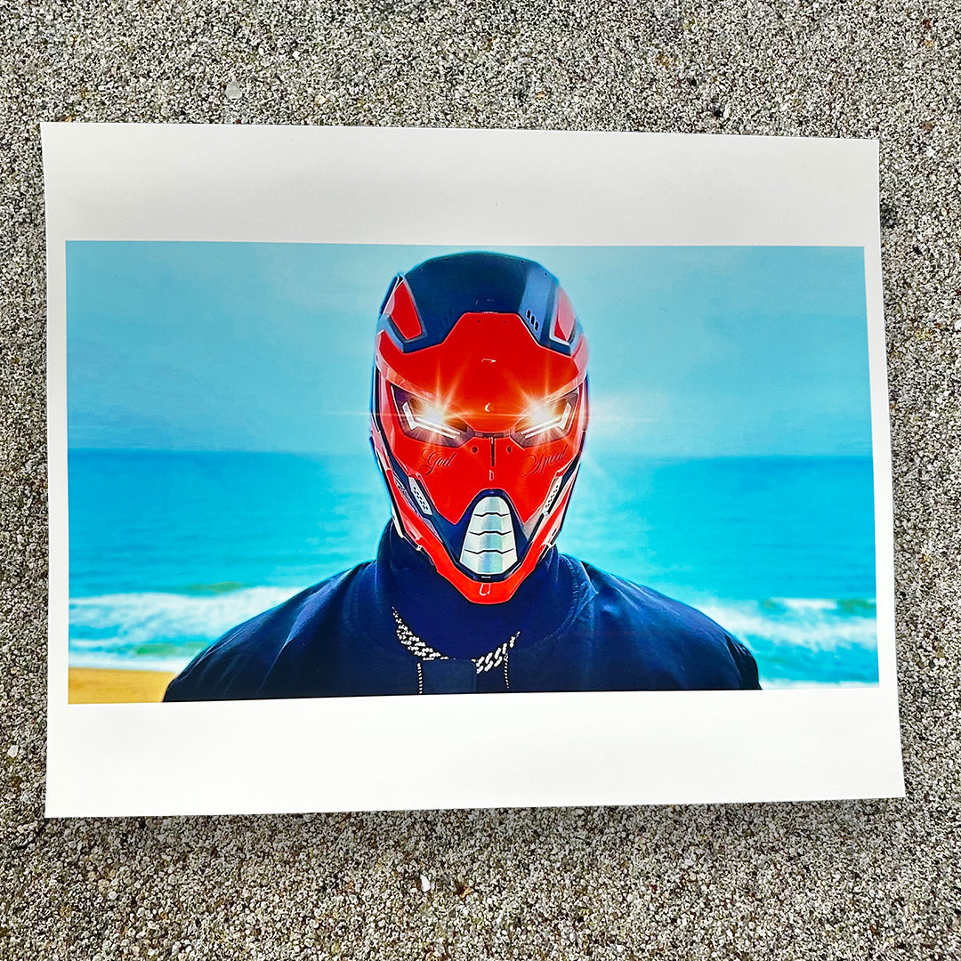 Super Orange Hand-Autographed Photo