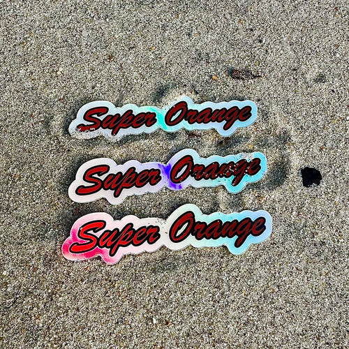 Super Orange Original Sticker